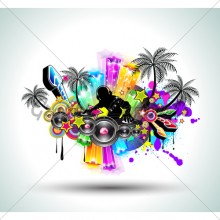 tropical-music-party-disco-flyer