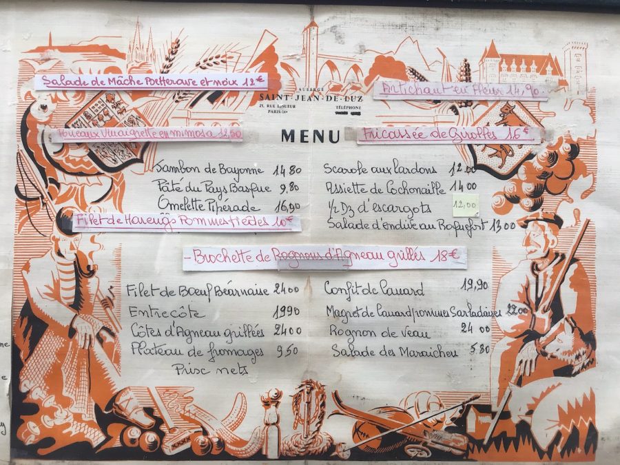 Auberge SaintJean de Luz Paris (75116) 716lavie