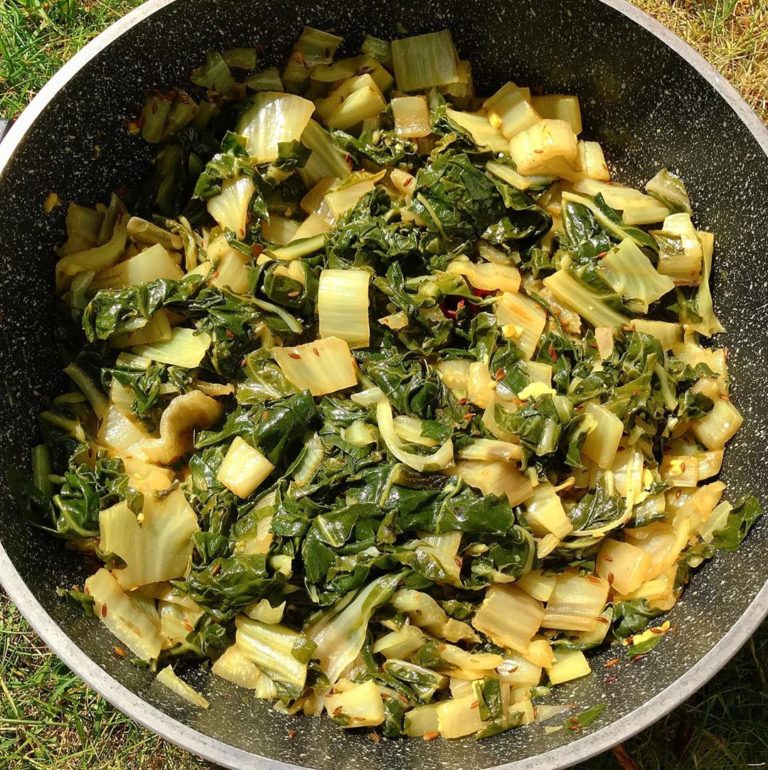 716 Recettes – Blettes à l&rsquo;indienne